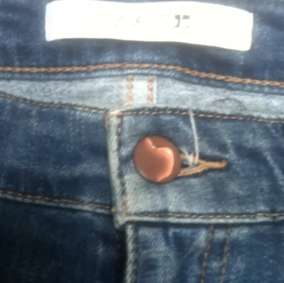 Joe's Jeans Women's Distressed Blue Skinny Jeans - Picture 8 of 13